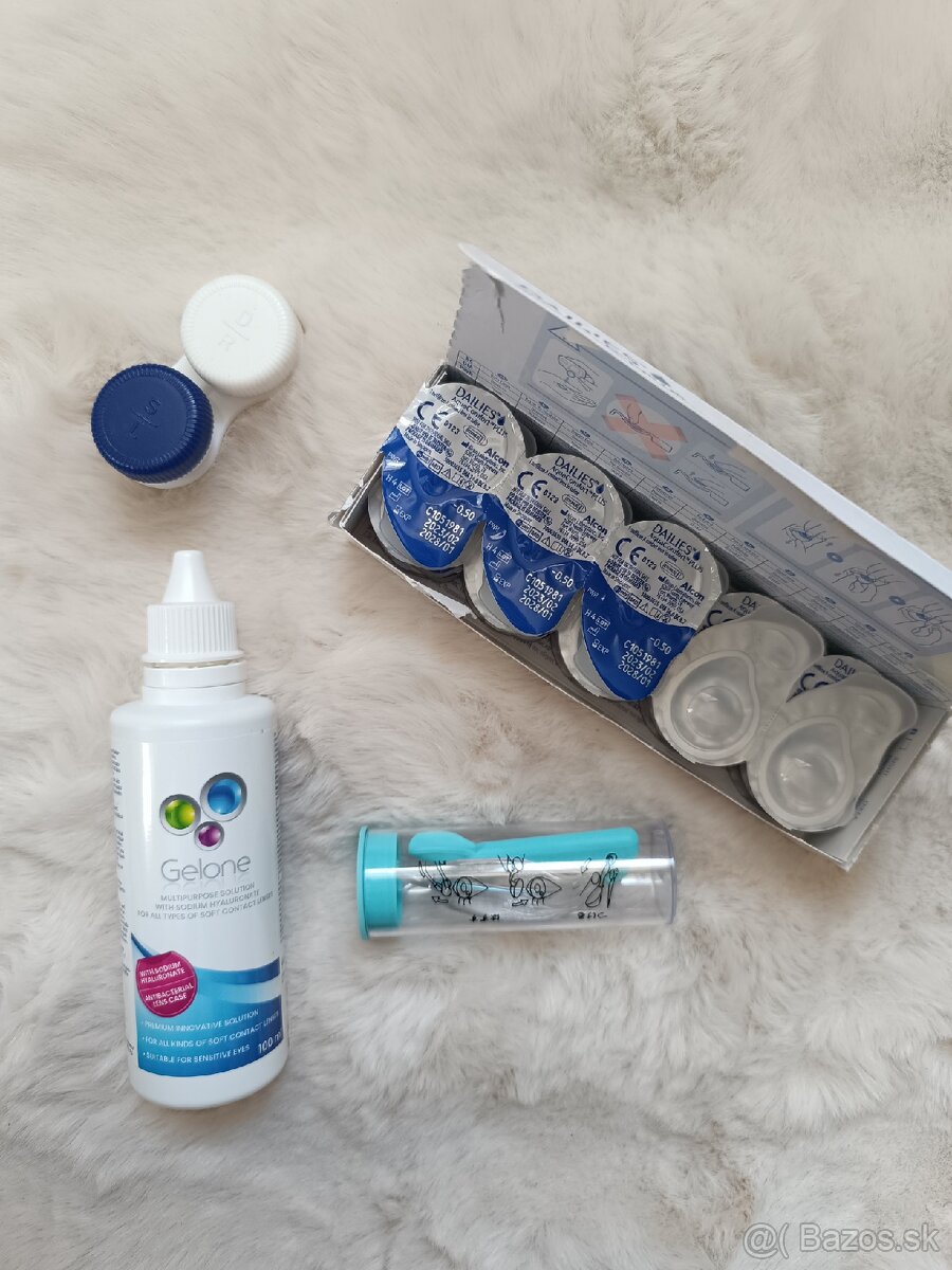 Kontaktné šošovky - 0,50