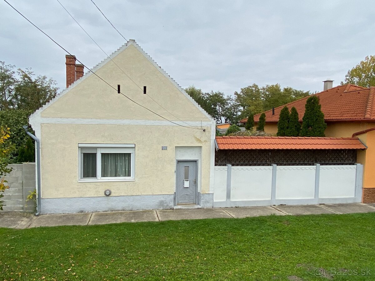 Na predaj 2,5-izbový rodinný dom v Hegyeshalom