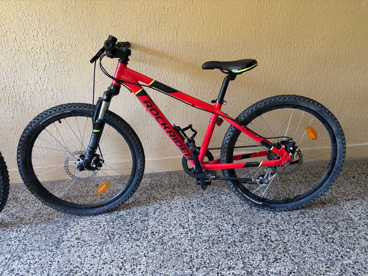 Detský bicykel Rockrider ST900 24"kolesa