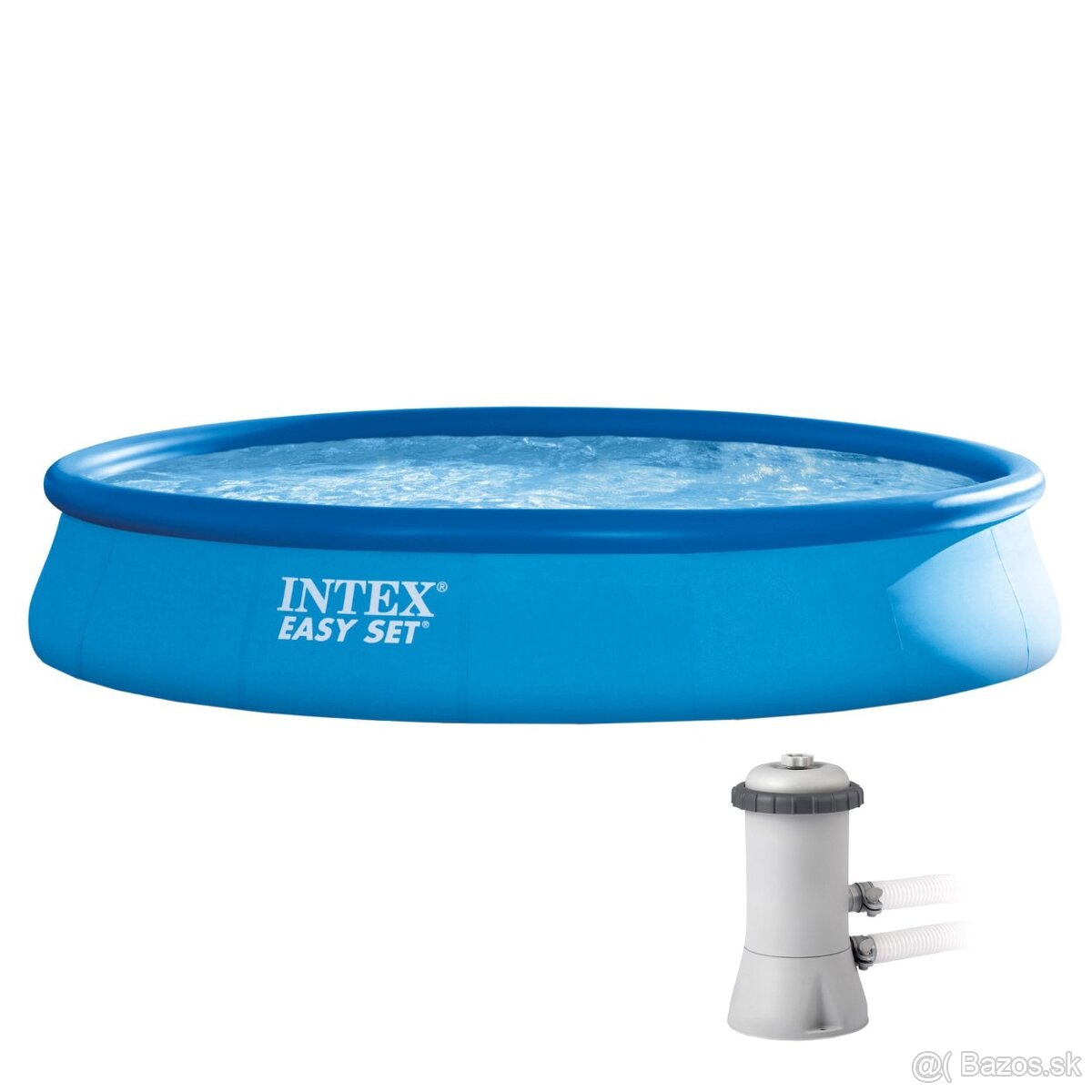 Predám používaný bazén INTEX easy set pool 457cmx84cm