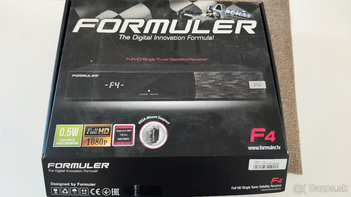 satelitny prijimac Formuler F4
