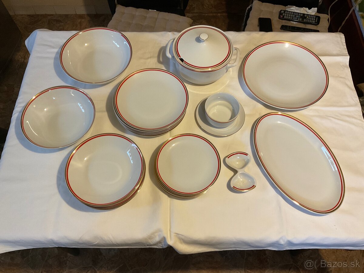 Porcelánová obedová súprava