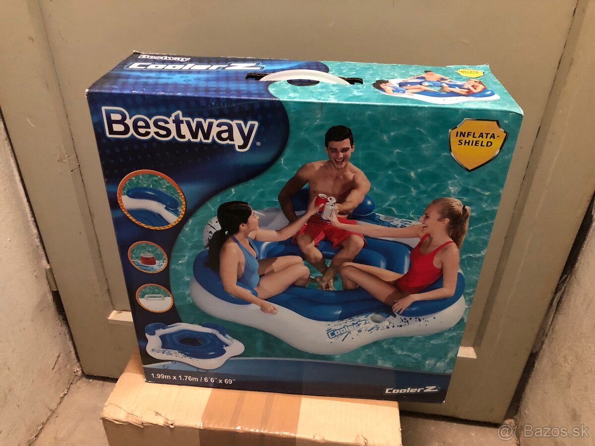 Nafukovačka na vodu pre 3 osoby