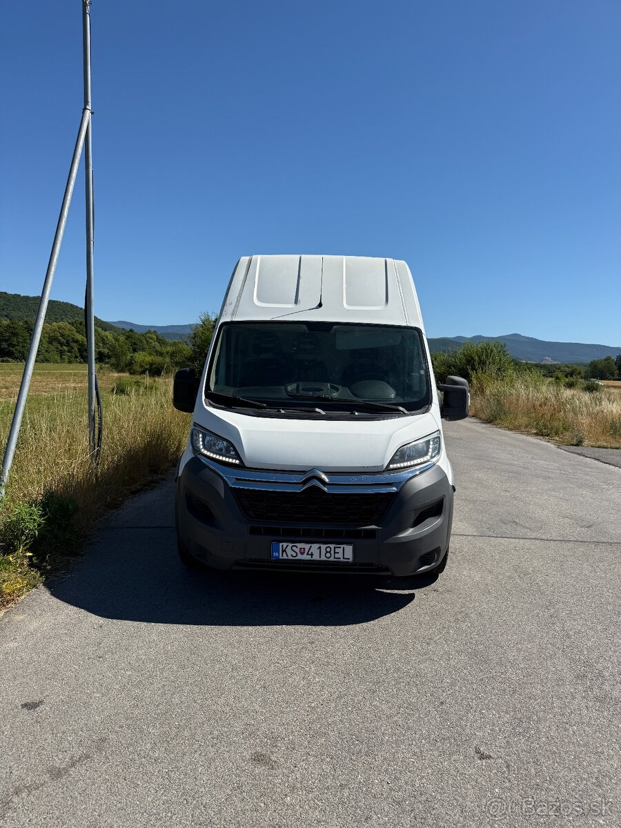 Citroën Jumper L4H3 MAXI 2015 ložná plocha 4m