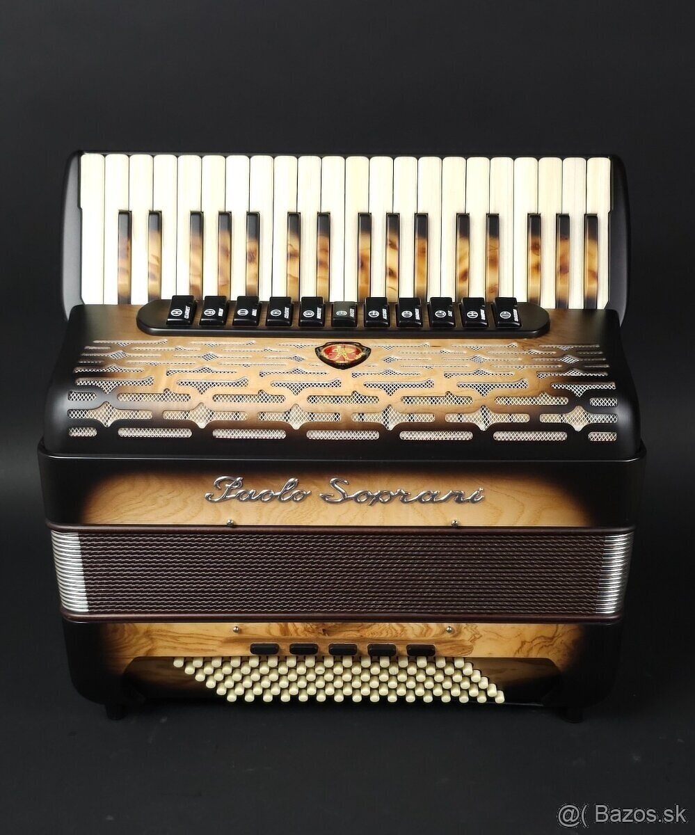 Paolo Soprani, Akordeon Harmonika, Oliva Jedinečný nástroj