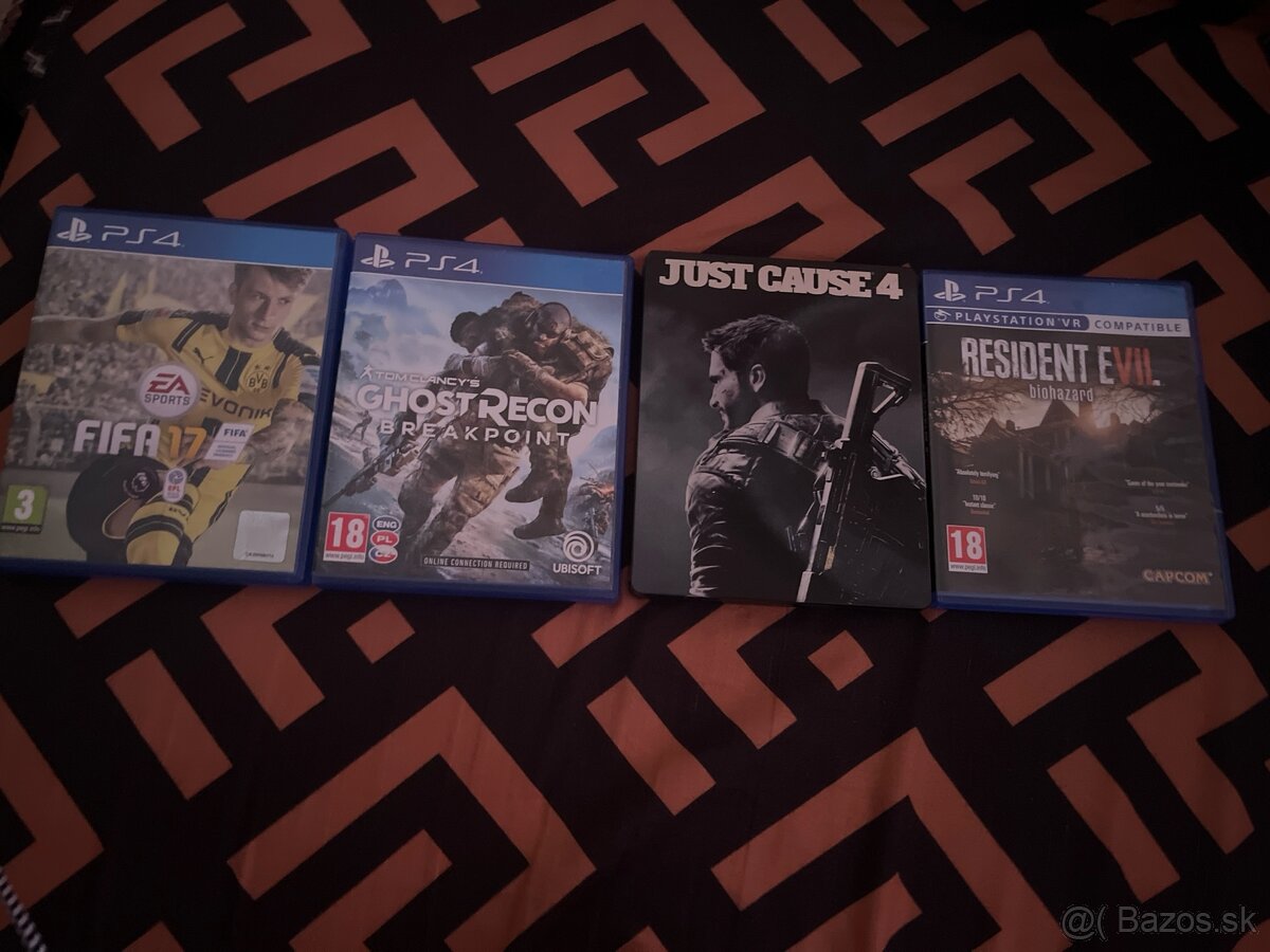 predávam hry na ps4