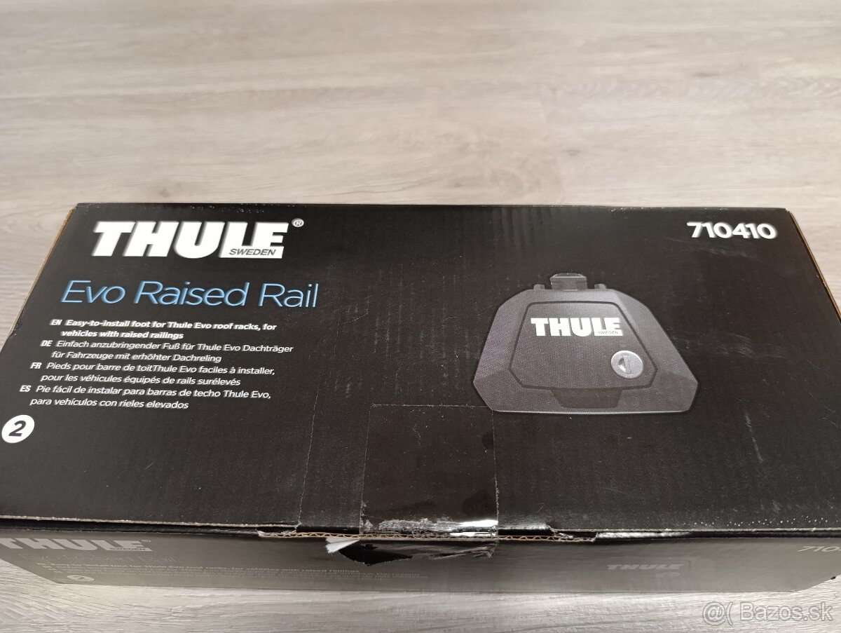 Predám strešný nosič Thule Vingbar evo 118cm komplet