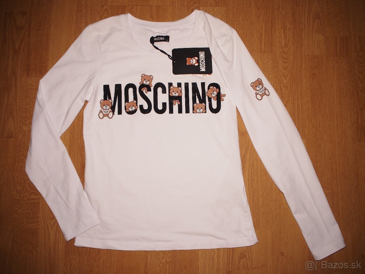 Moschino dámske tričko s dlhým rukávom
