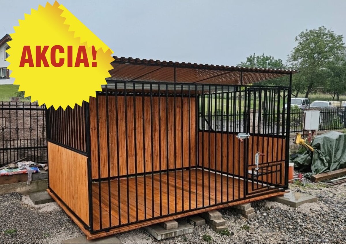 Koterec Voliera pre psa Doprava montáž zdarma po celom SK