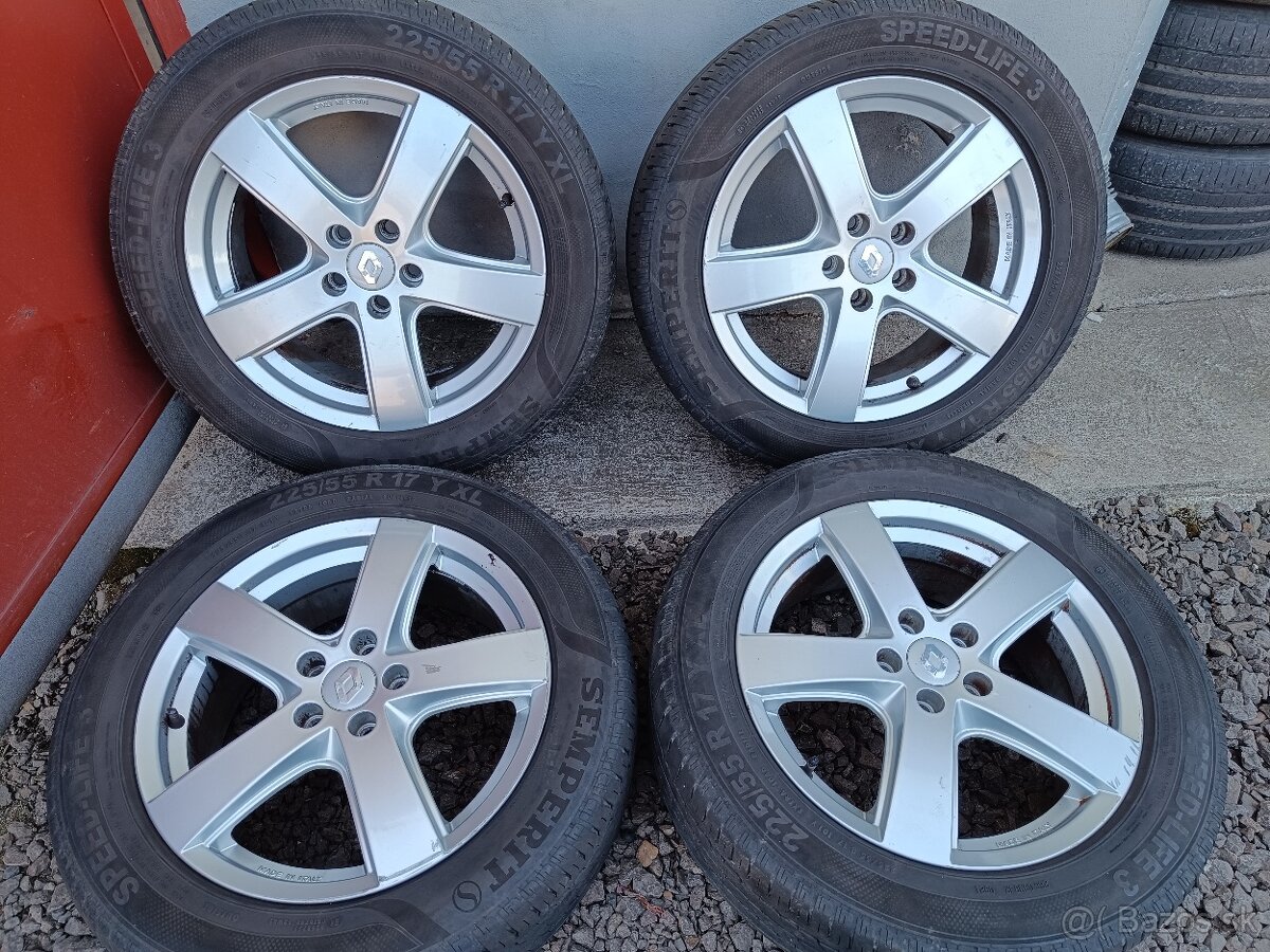 Alu disky 17" 5x108 Renault