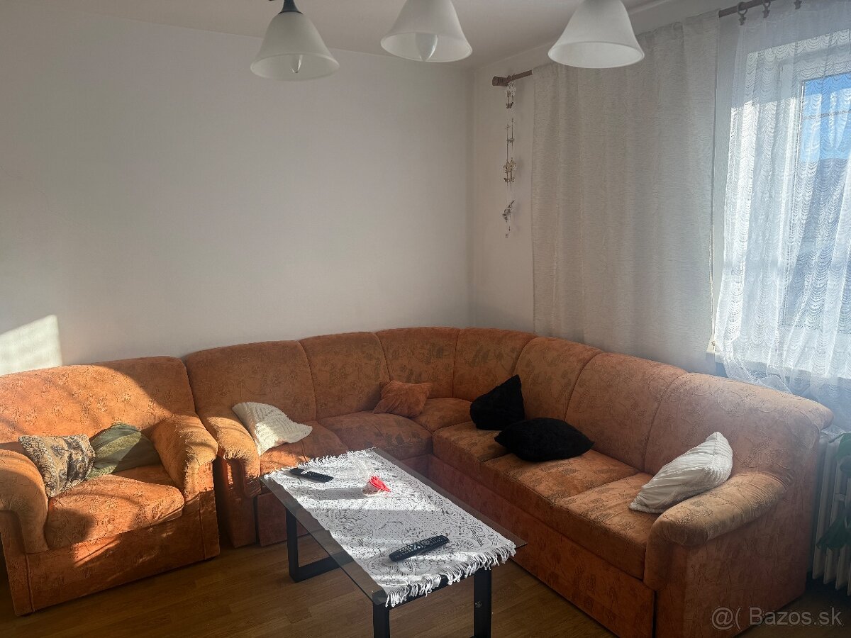 Rohova sedacia suprava + fotelka