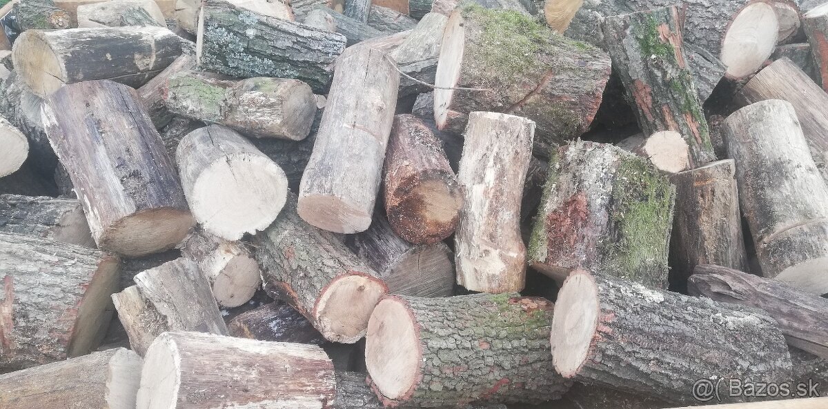 Predám tvrdé palivové drevo, špalky - NAJLACNEJŠIE