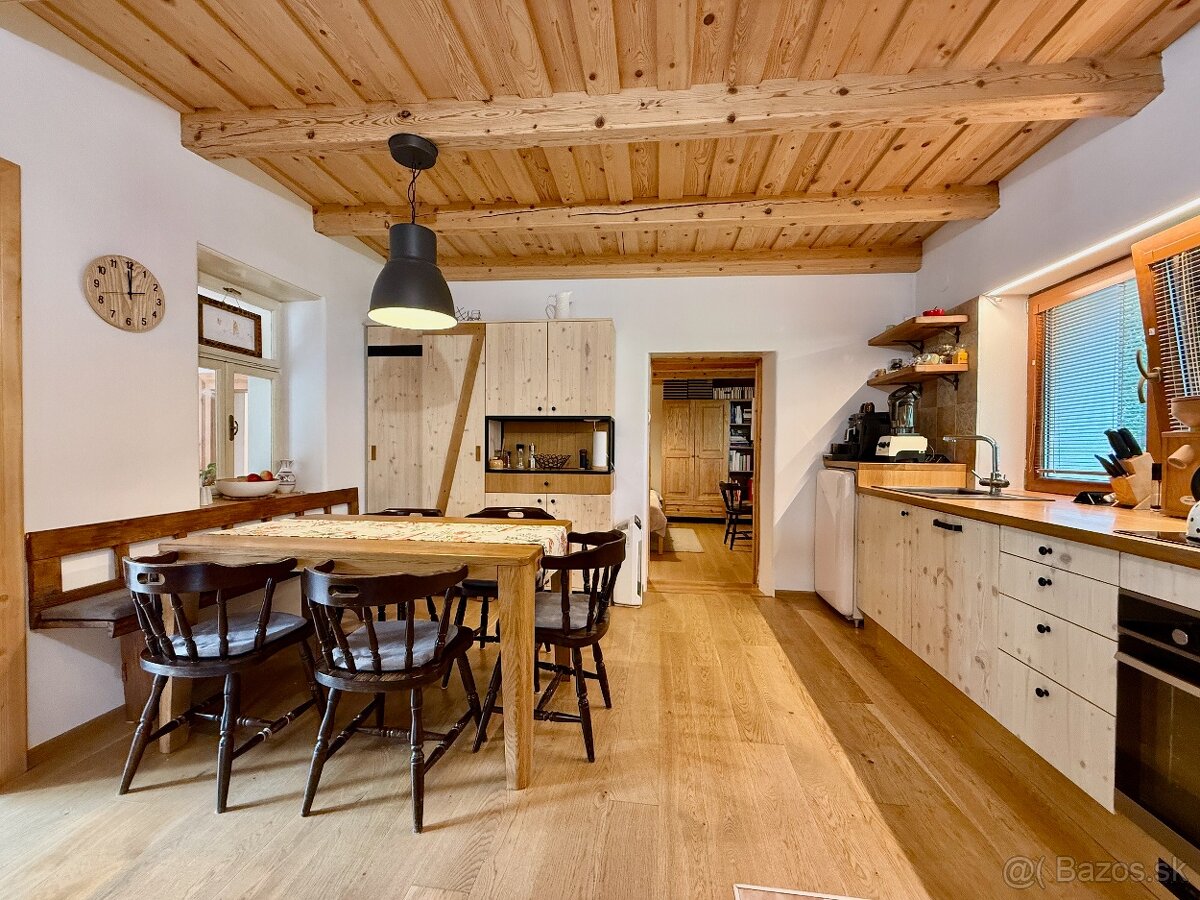 3-izbový dom na samote, kľudné bývanie v prírode