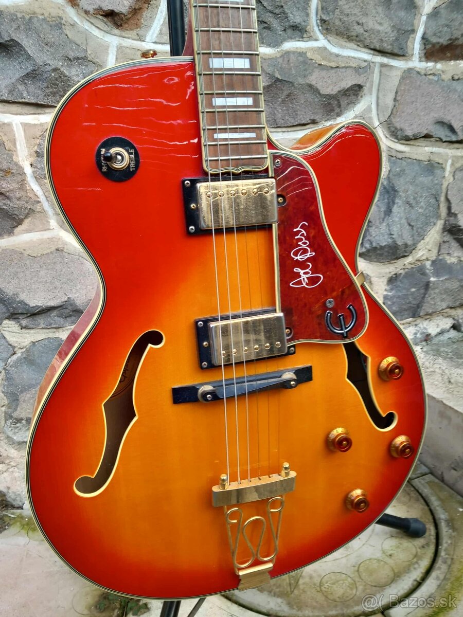 Epiphone Emperor ll Joe Pass Heritage Cherry Sunburst