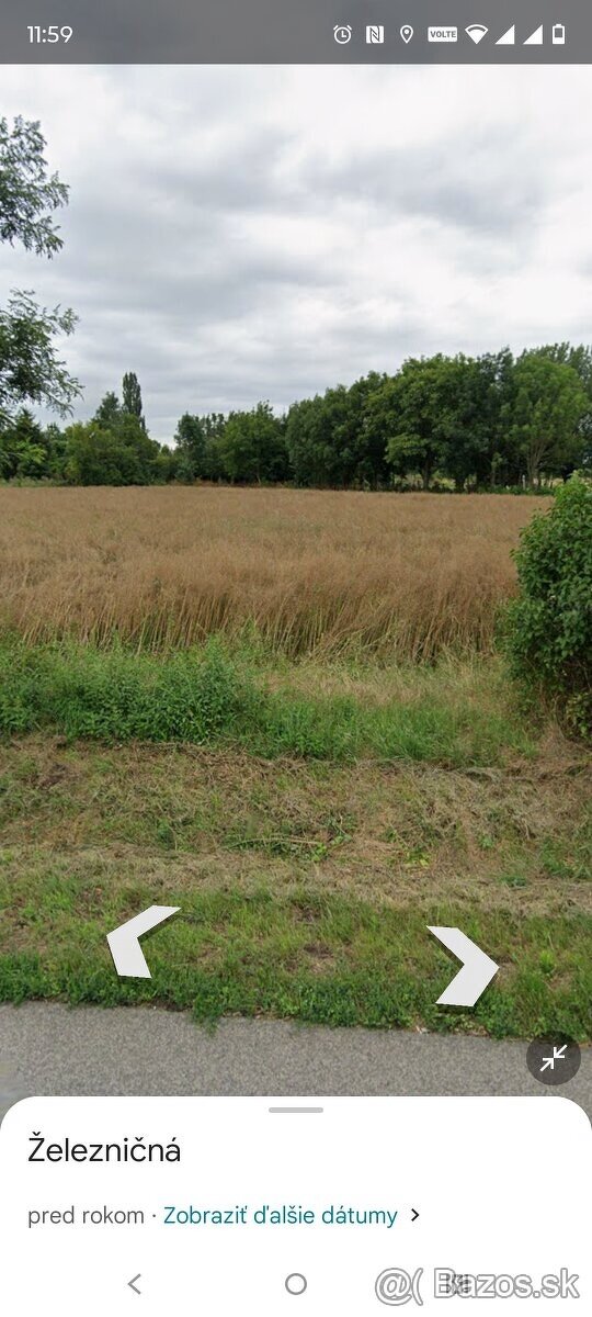 Stavebný pozemok -Tekovske lužany podnikanie 3820m²