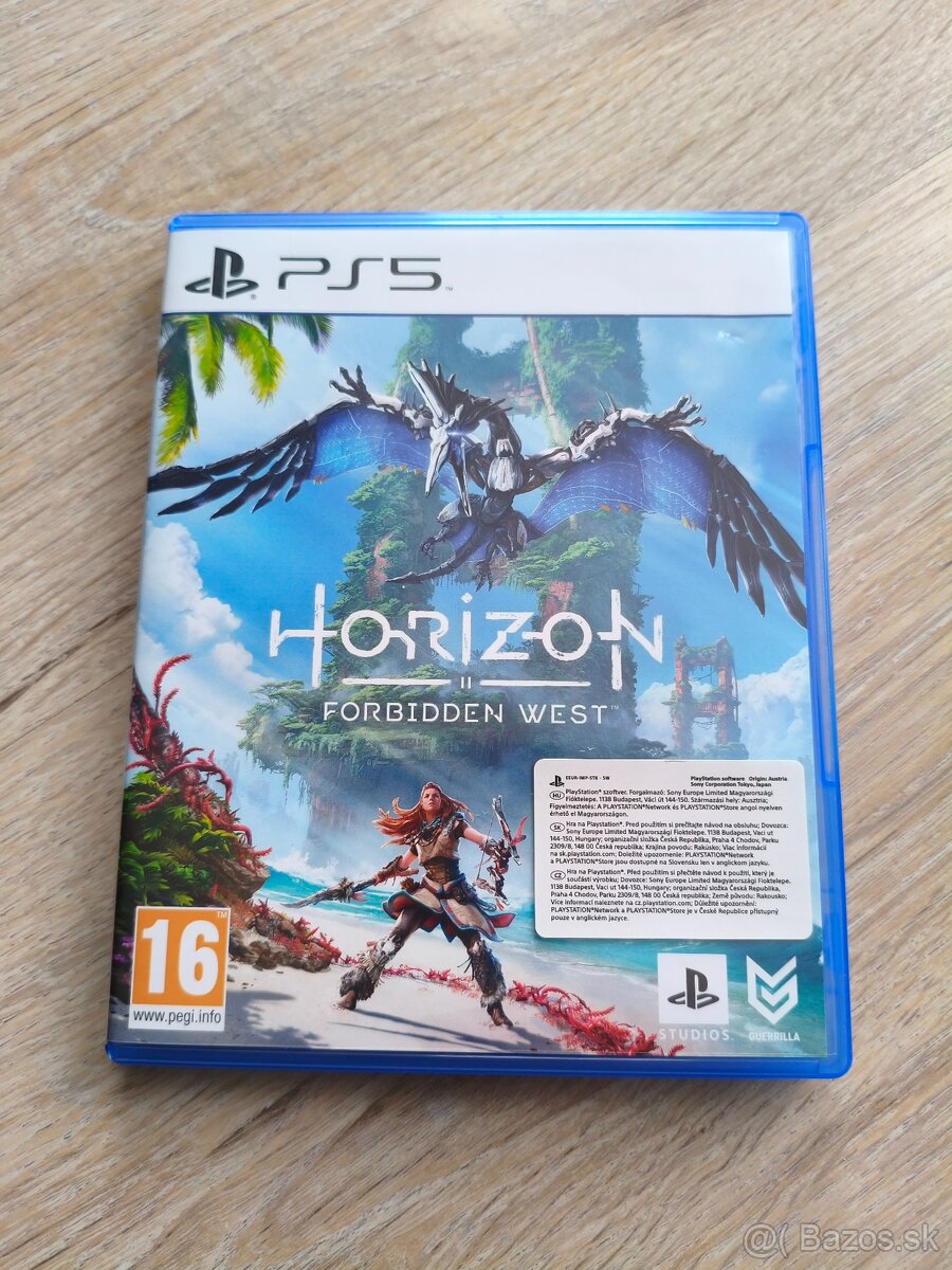 Ps5, ps4, hry, hra Horizon forbiden west