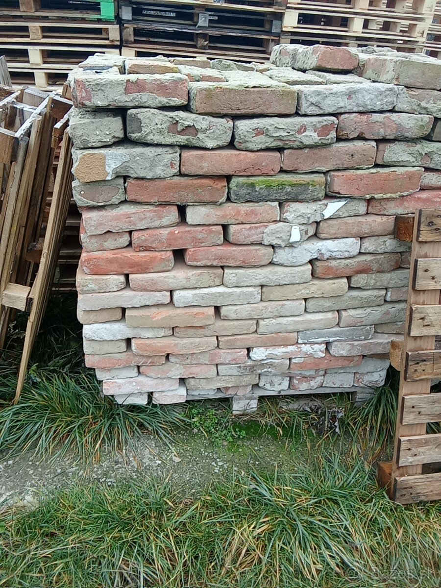 Predám staré palene tehly