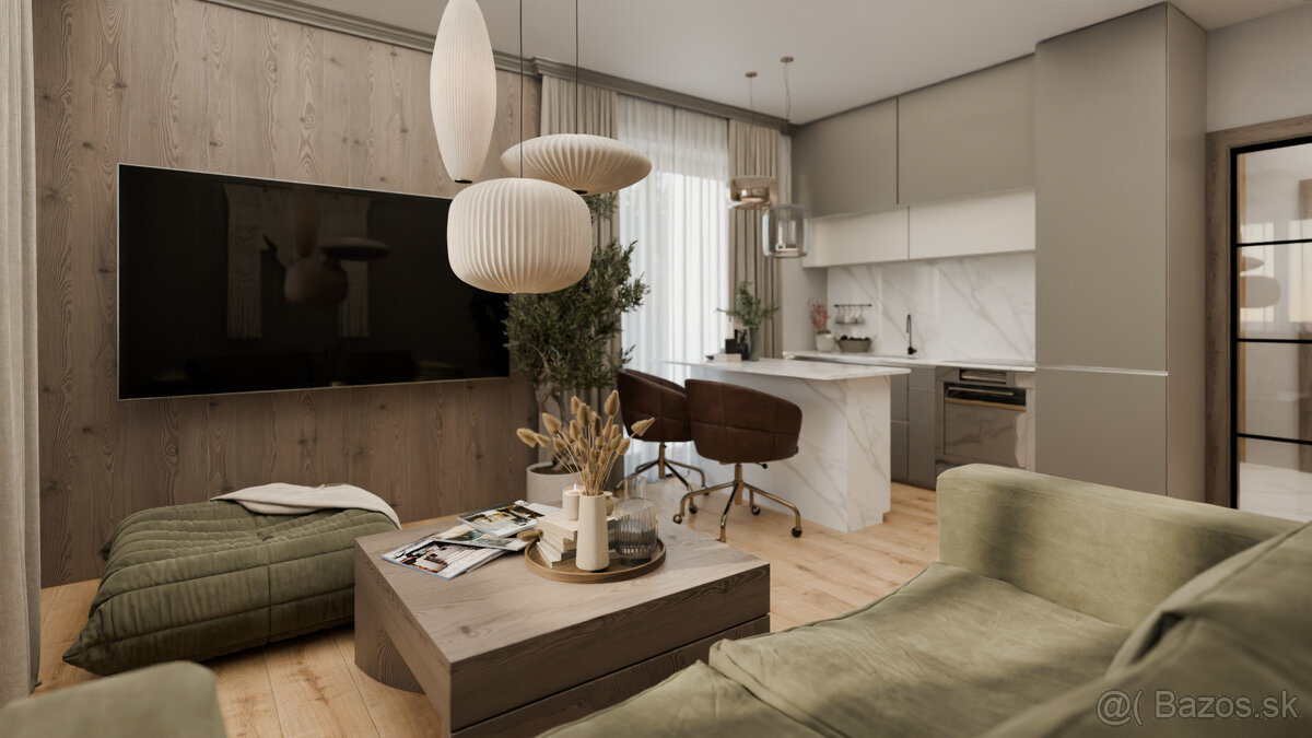 Moderný byt s otvorenou dispozíciou v novostavbe | Rezidenci