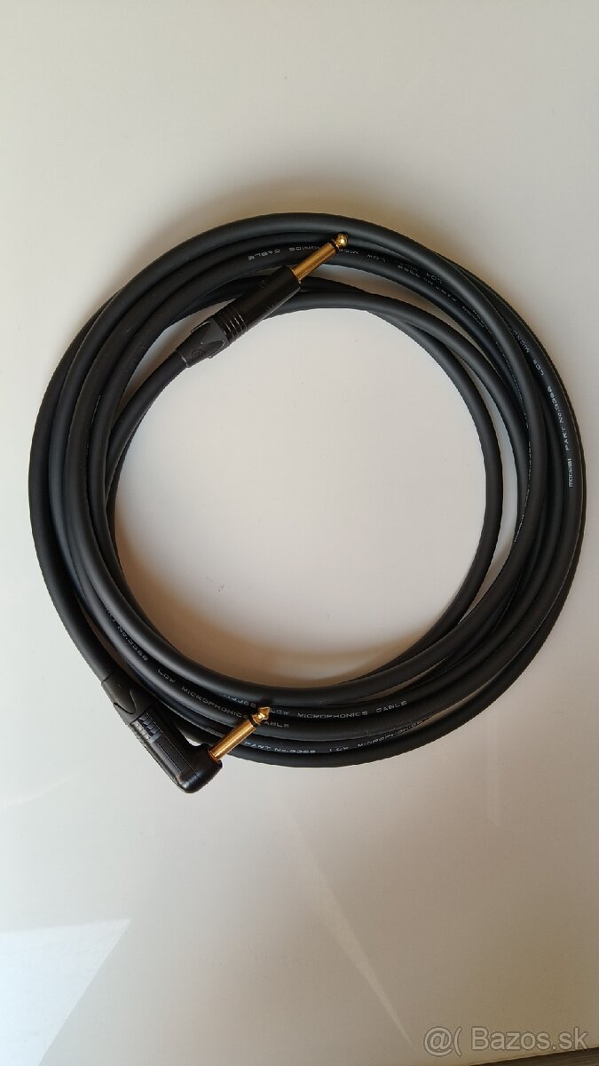 MOGAMI prémiový nástrojový kábel , 5 m