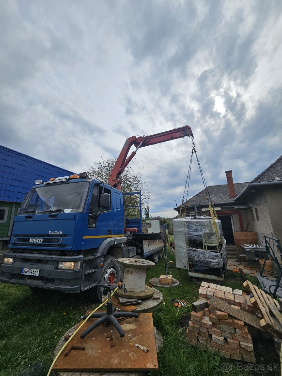Predám iveco eurotech HR+vyklápač