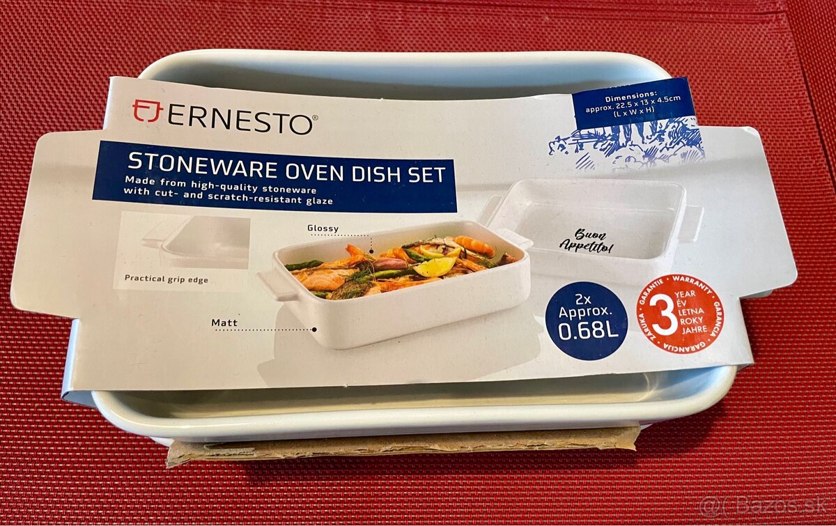 ERNESTO Formy na pečenie set