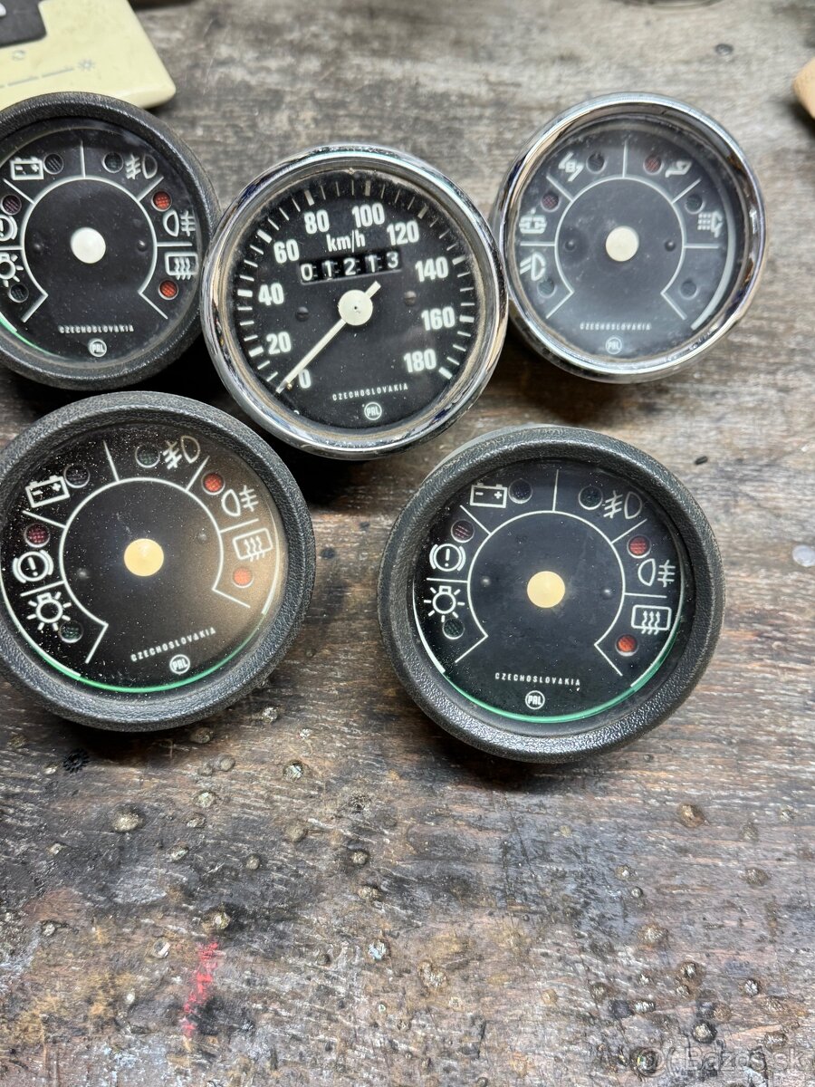 Diely na tacho skoda 105-125 Rapid,atd