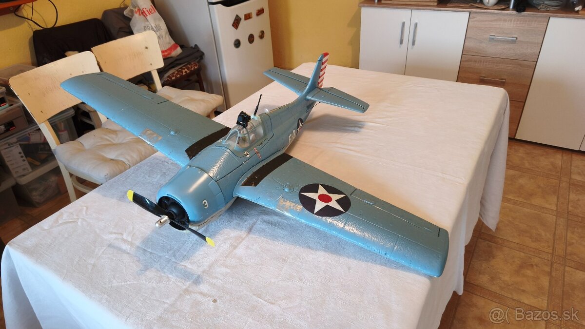Predám FPV lietadlo Grumman F4F Wildcat