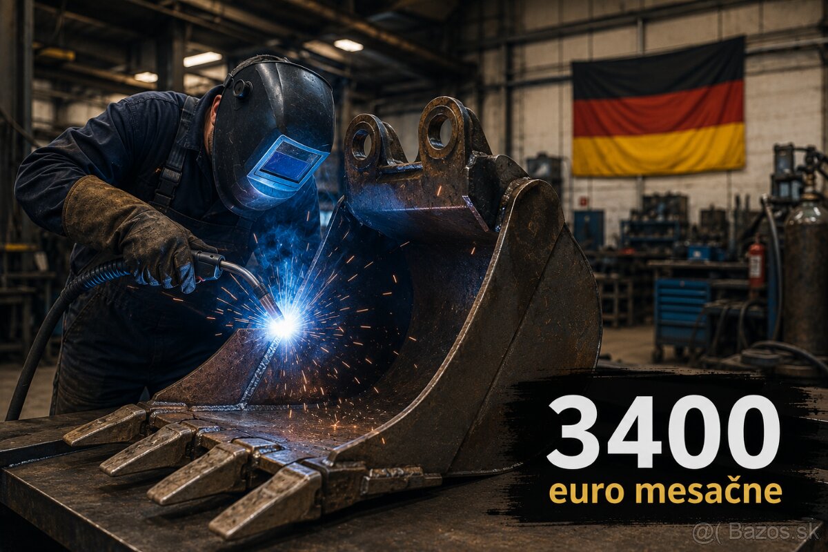 HĽADÁME ZVÁRAČOV DO NEMECKA TPP