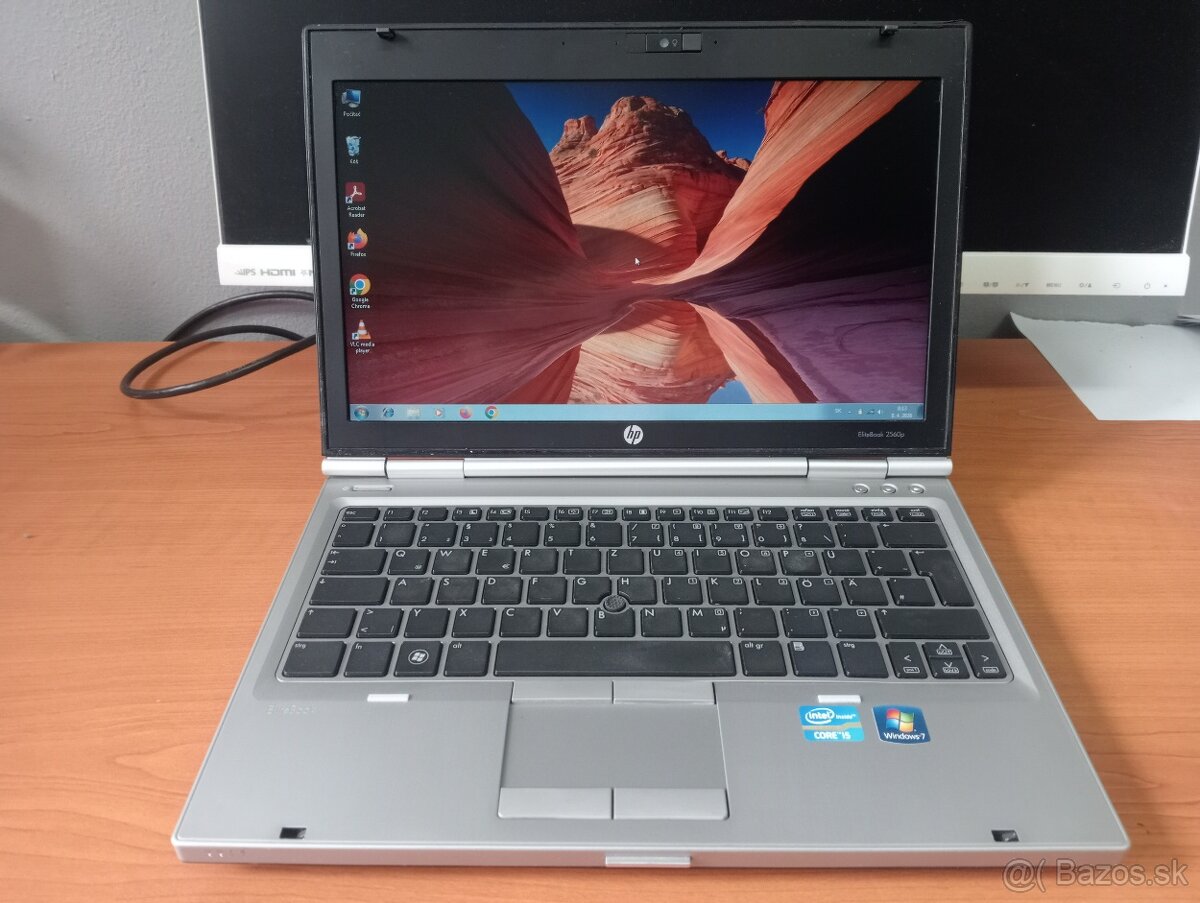 Hp elitebook 2560p + Intel core i5 + 4gb ram + Windows 7