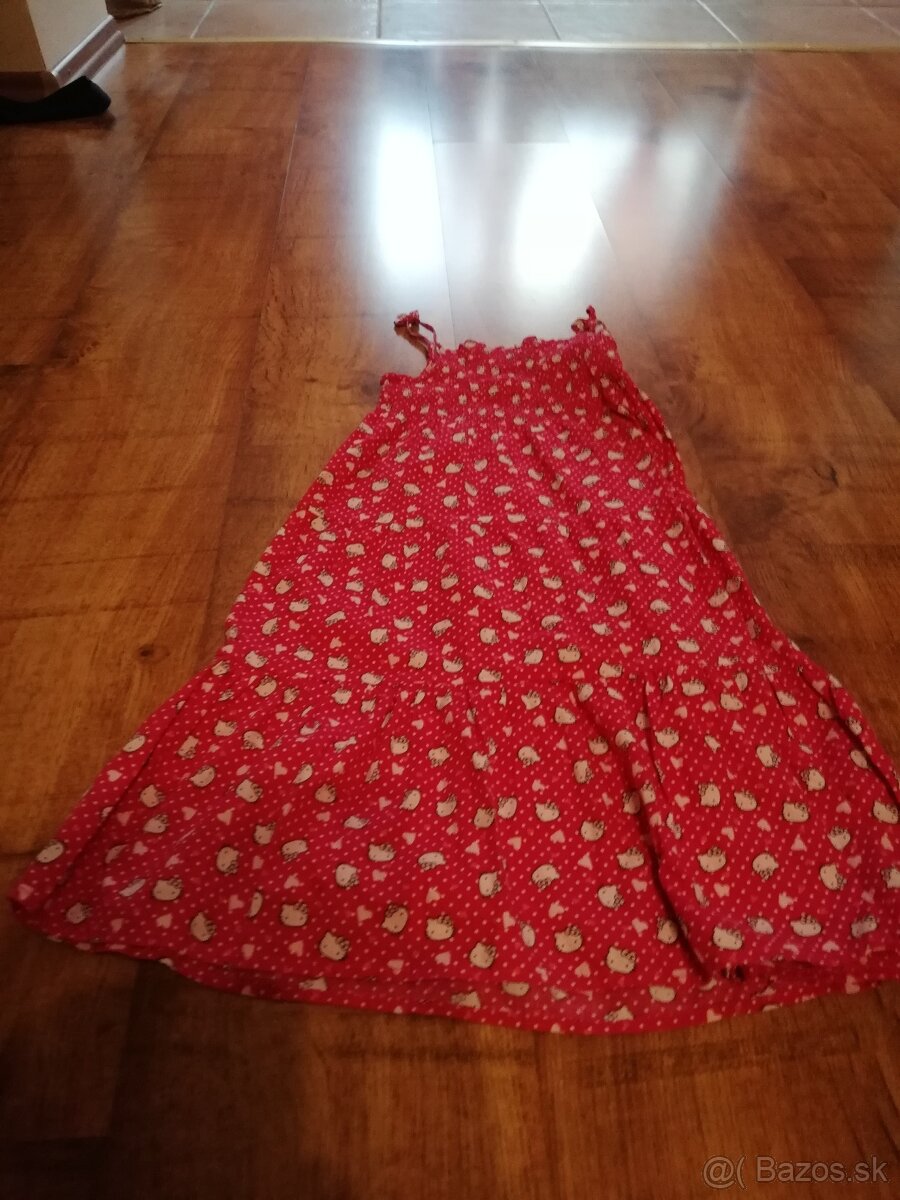 Letné šaty Hello Kitty