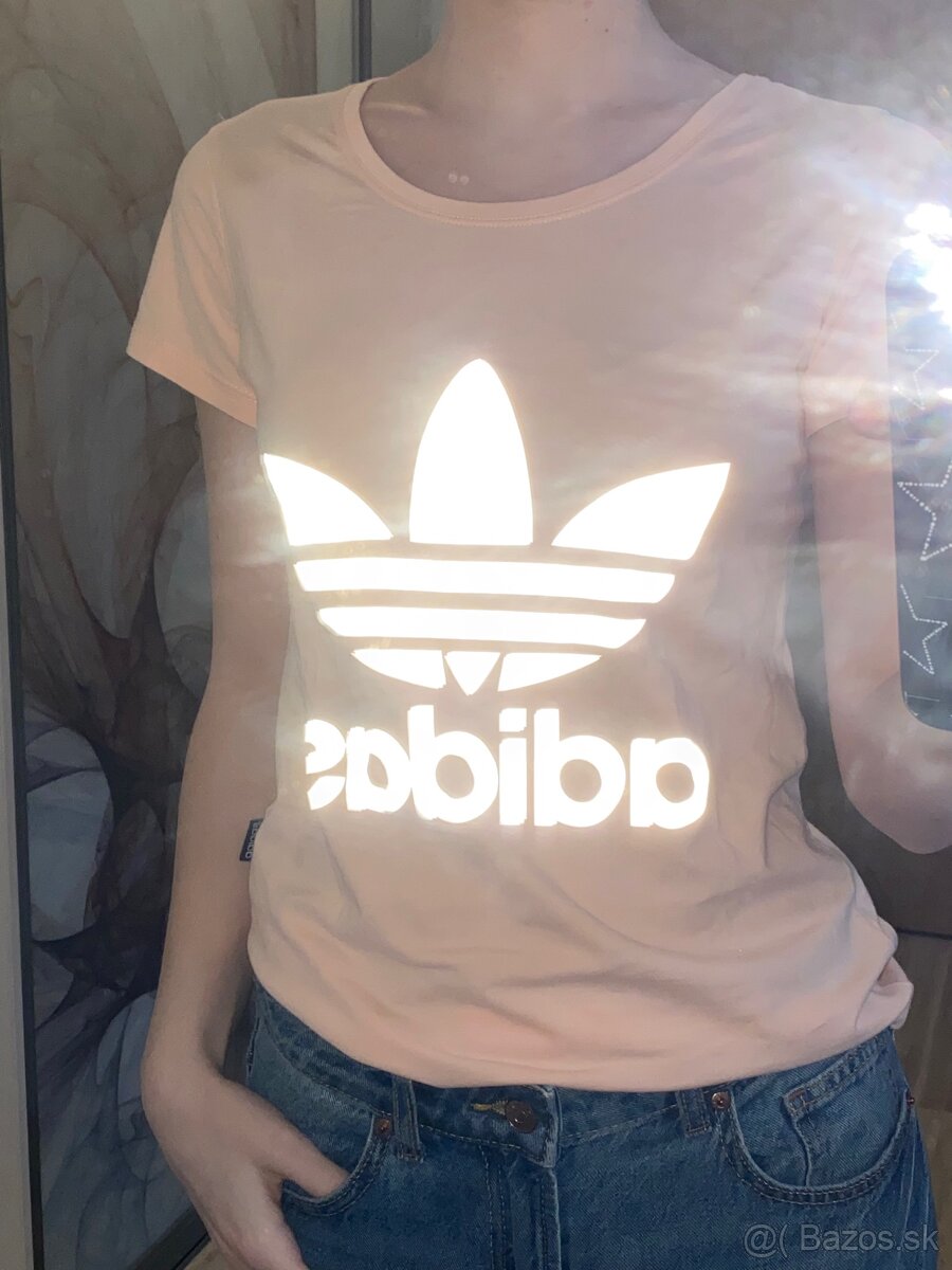 Adidas reflexné tričko