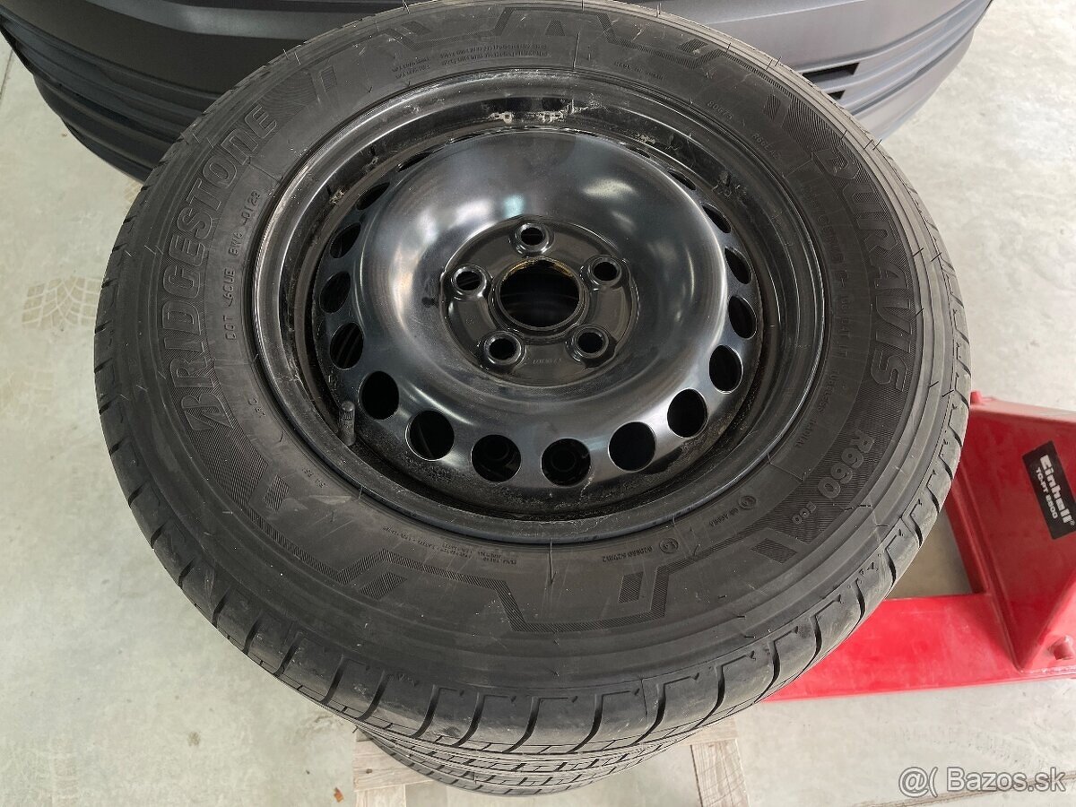 NOVÉ Kolesá VW s letnými pneumatikami BRIDGESTONE