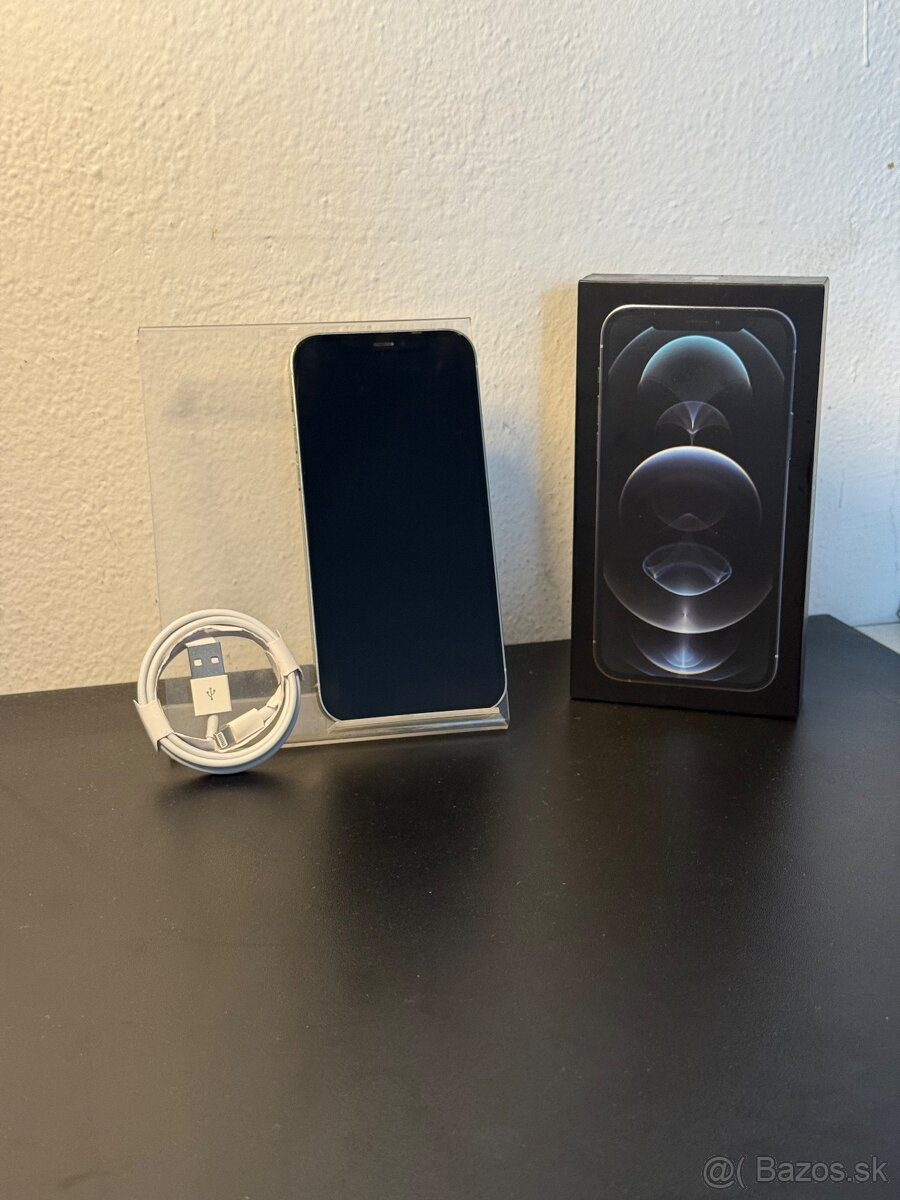 Predám Apple iPhone 12 PRO 256GB Silver male známky