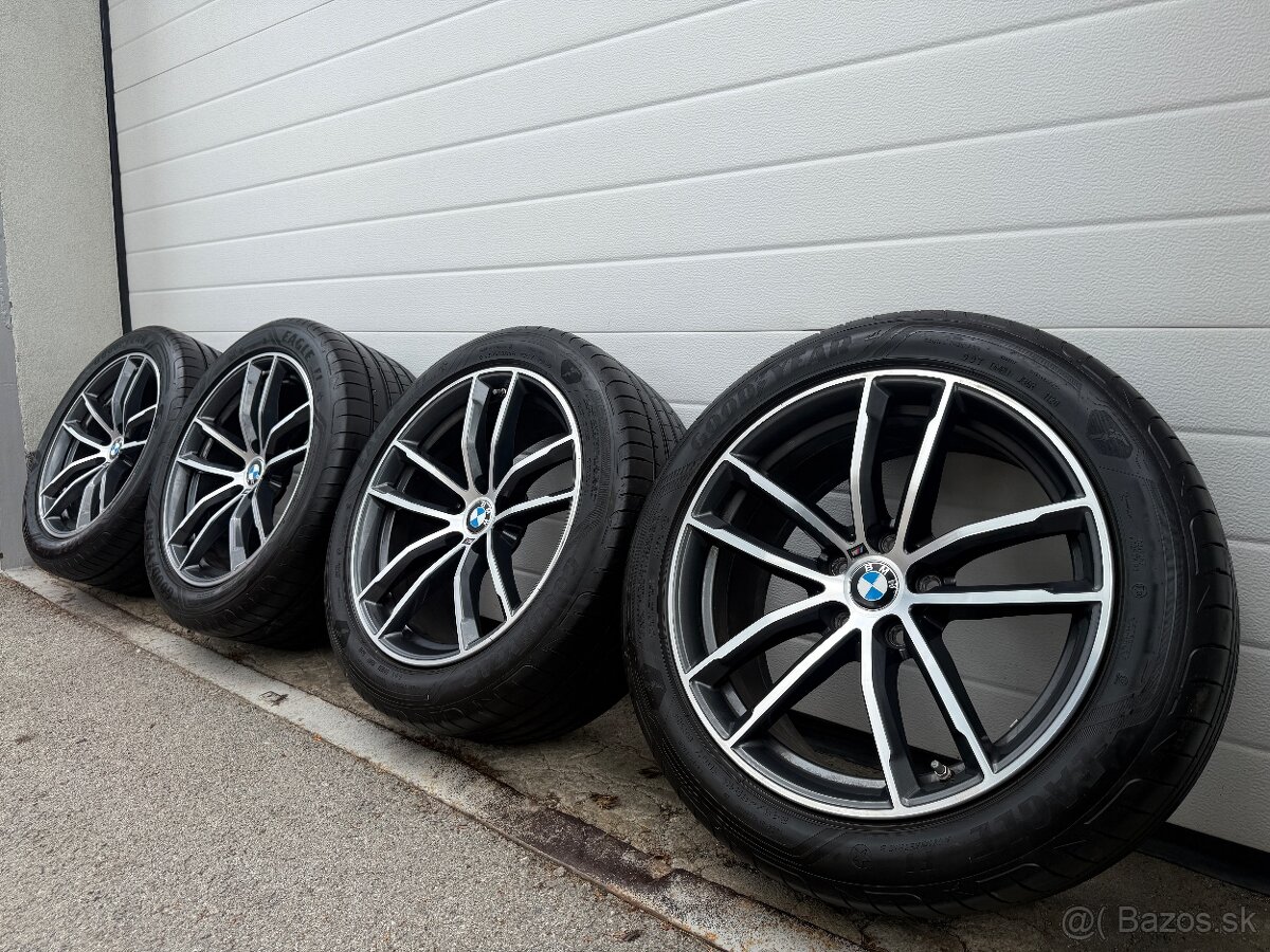 ORIGINAL BMW 5 2020+ LETNA SADA 5x112 R18 DVOJROZMER