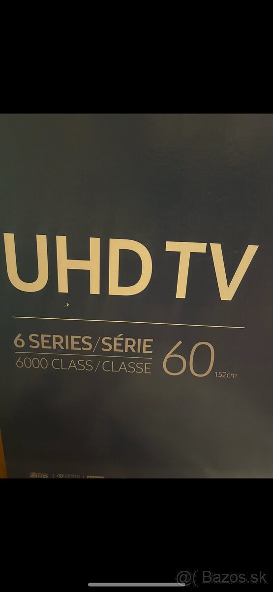 SAMSUNG UHD TV 6 series / 6000 class 152cm