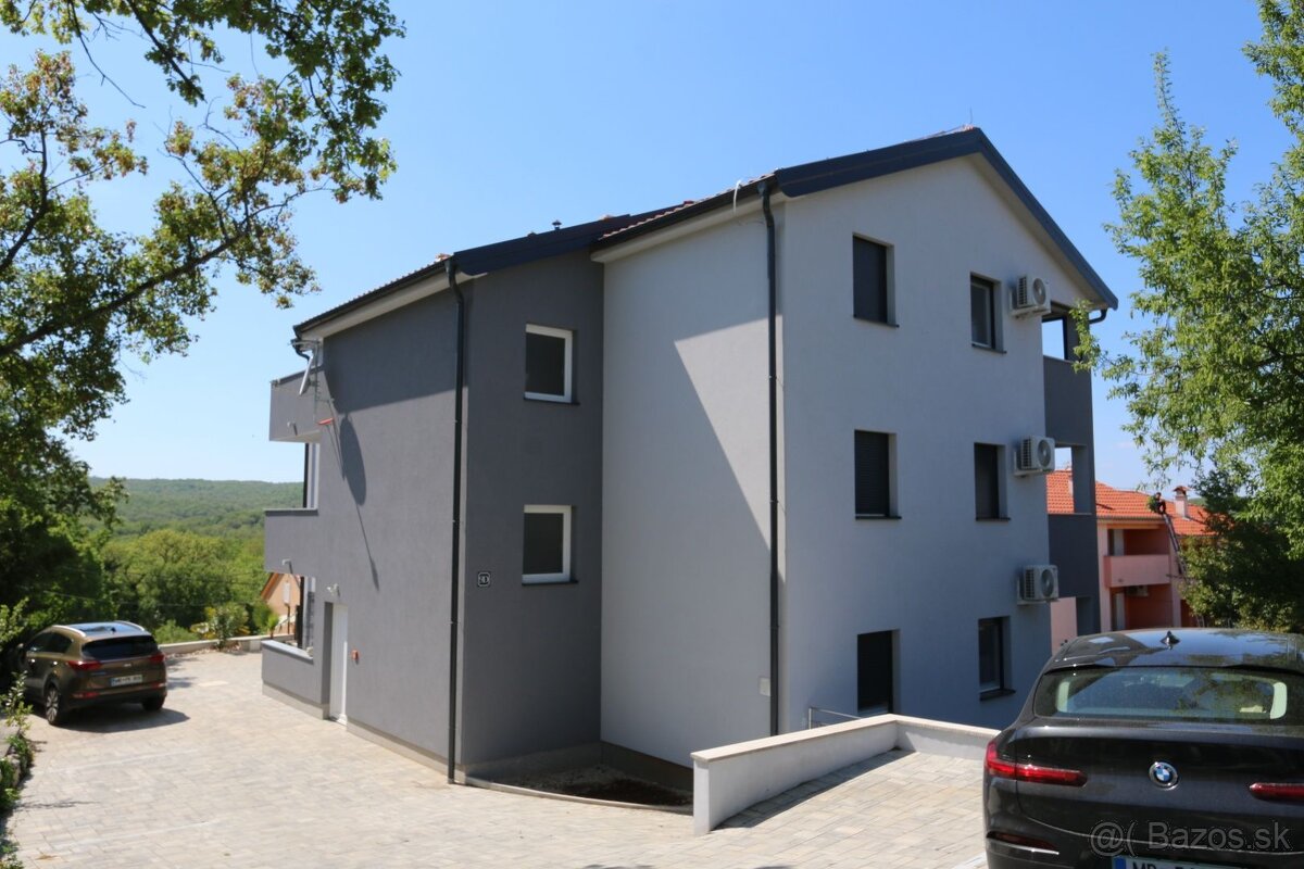 Apartmán s panoramatickým výhľadom na more, Soline, ostrov K