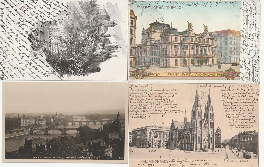 Pohľadnice Praha