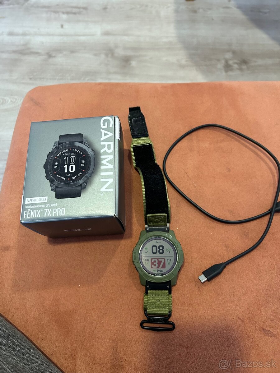 Predám garmin fenix 7Xpro sapphire solar