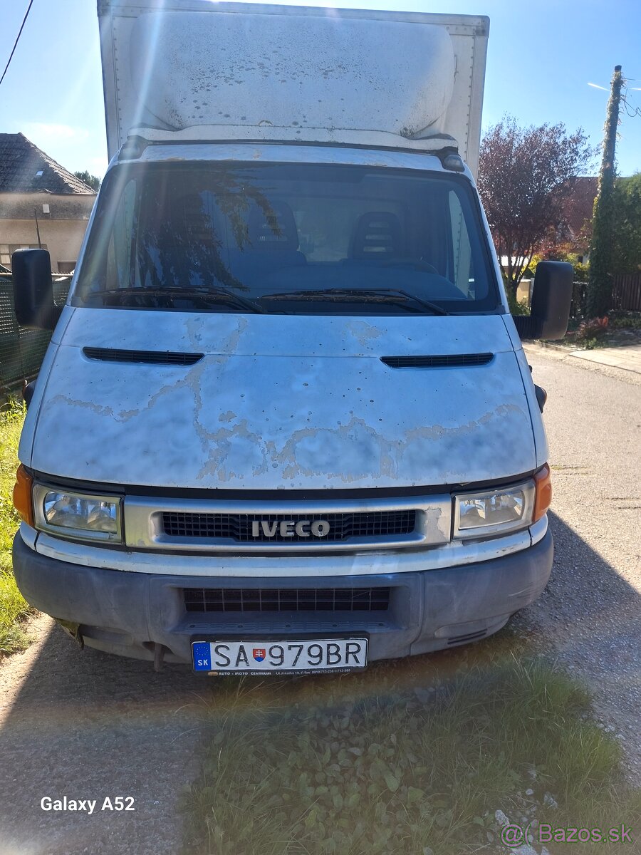 IVECO TURBODAILY 35C 13 BB SKRINOVA DODAVKA do 3,5 tony