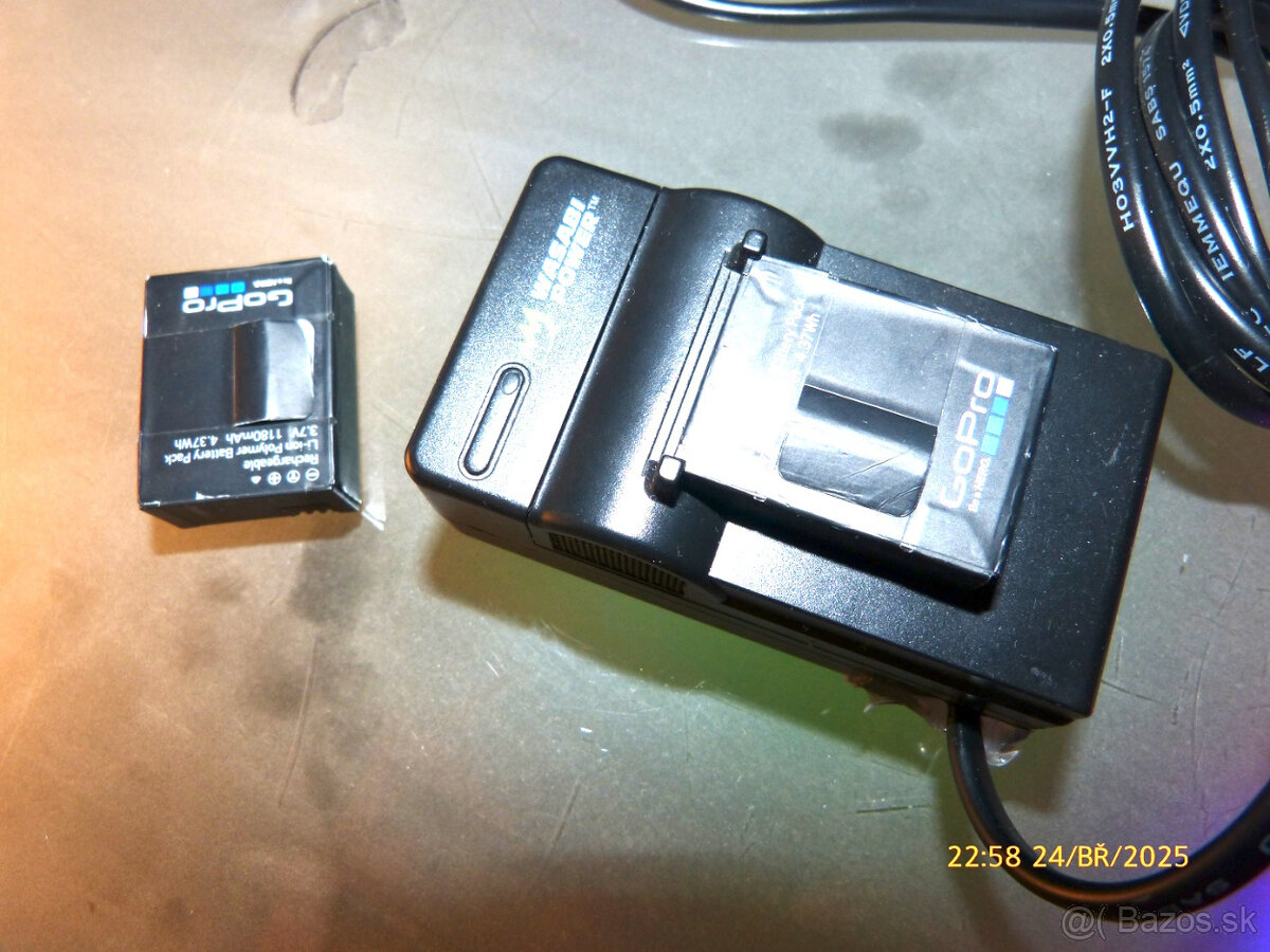 2 bateria a nabijacka pre gopro 3 a gopro3+