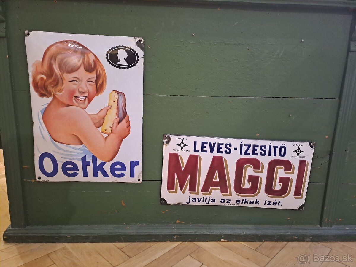 Stare cedule, stare reklamne predmety