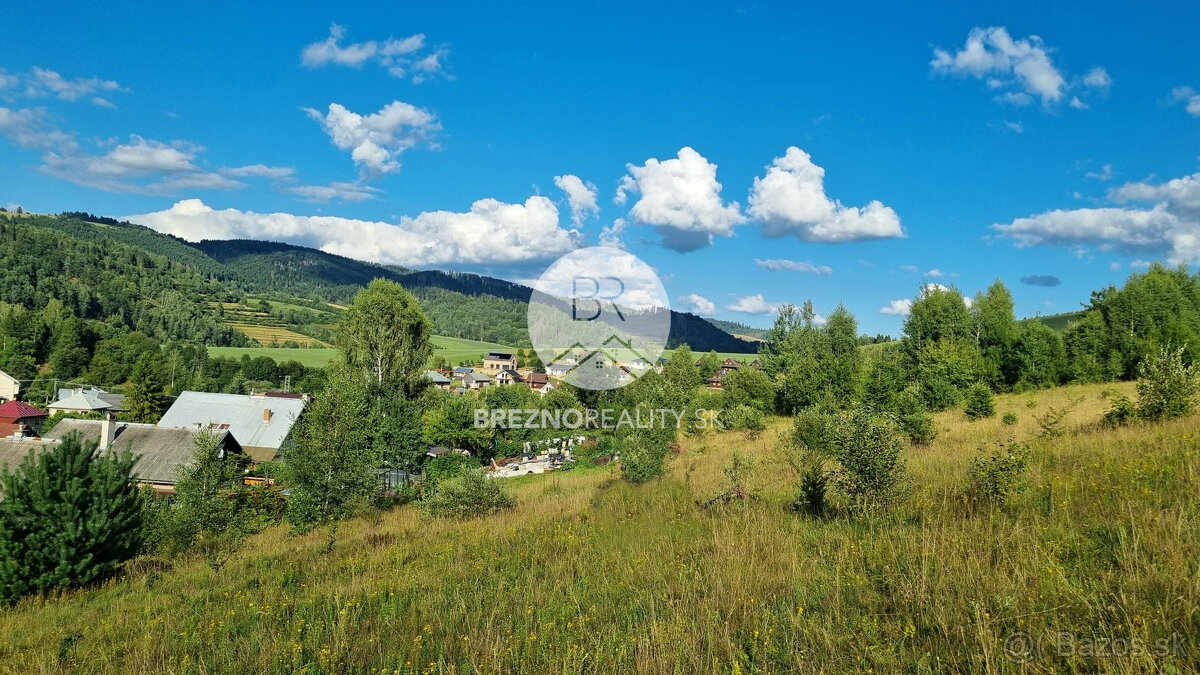 Stavebný pozemok v blízkosti lyž. strediska - Čierny Balog