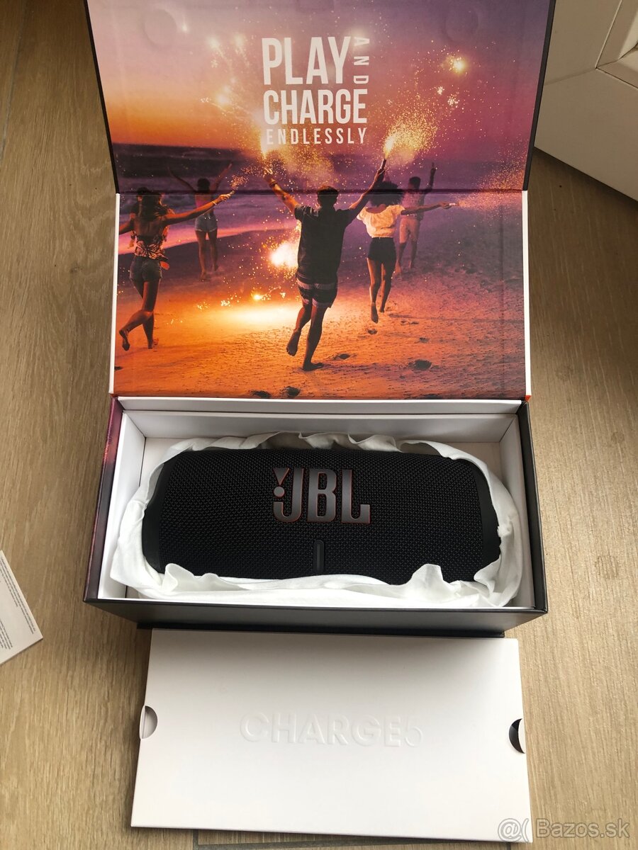Bluetooth reproduktor JBL Charge 5 black