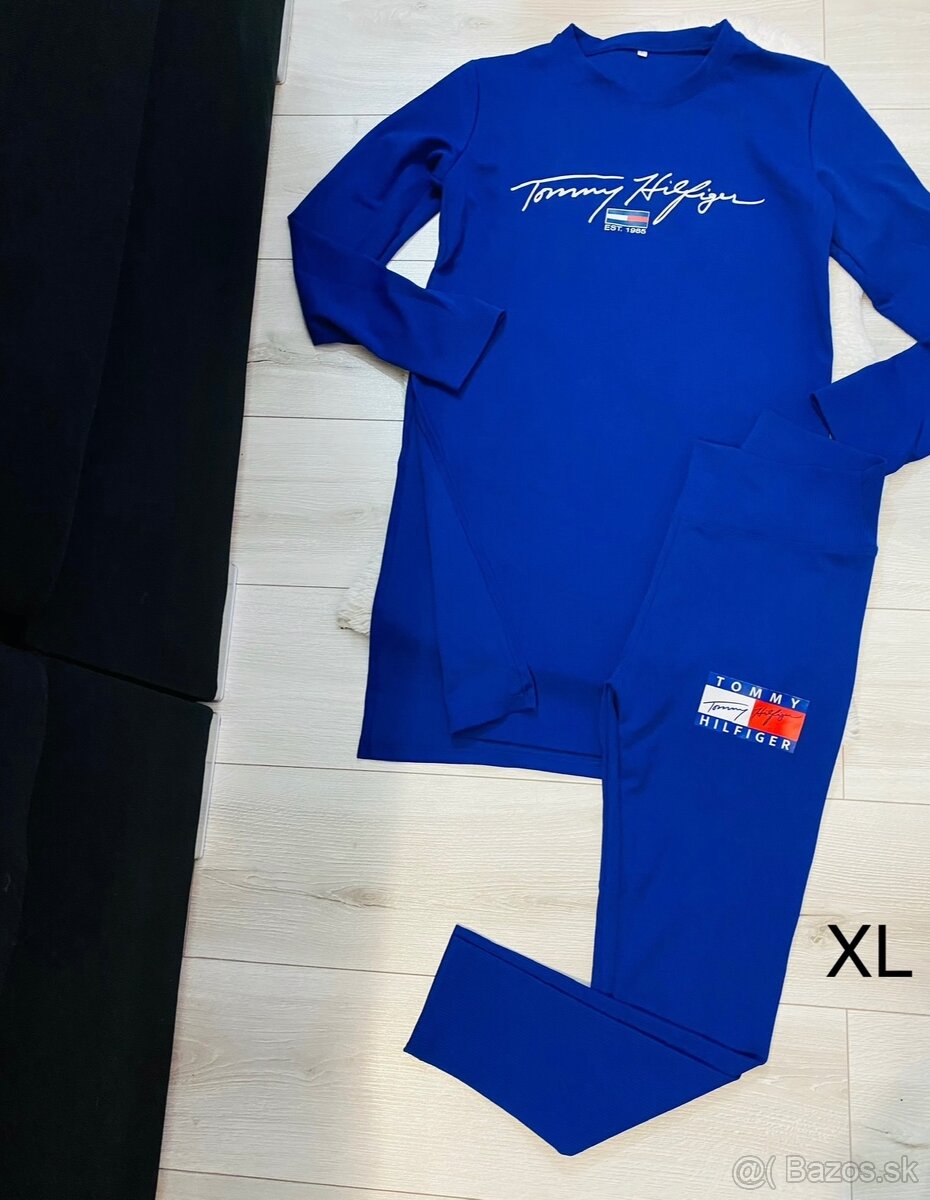 Modra predlzena suprava Tommy hilfiger