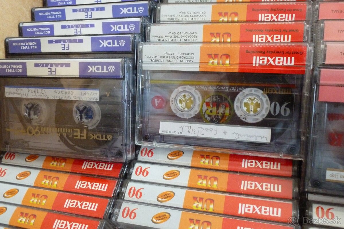 Predám kazety MAXELL 90