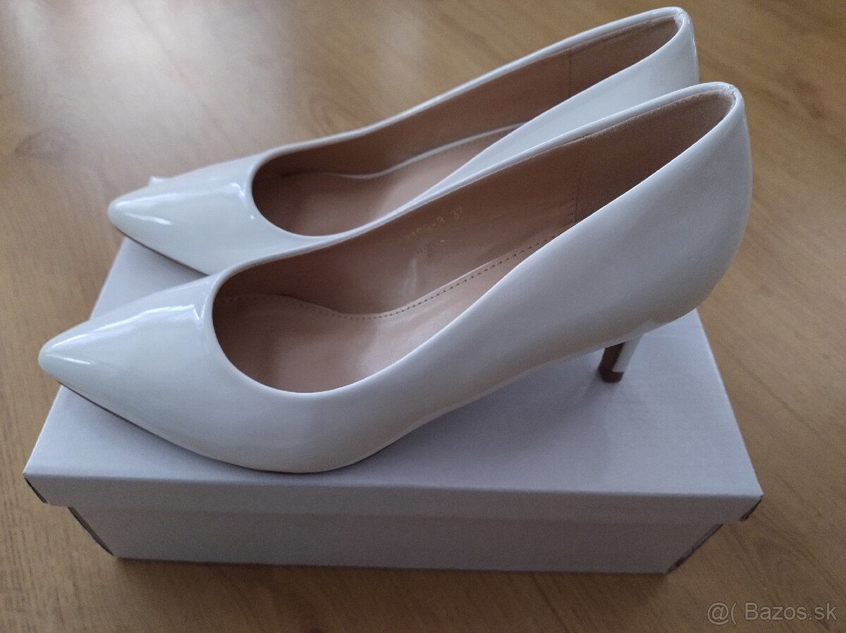 Predám biele lodičky ( svadobné)