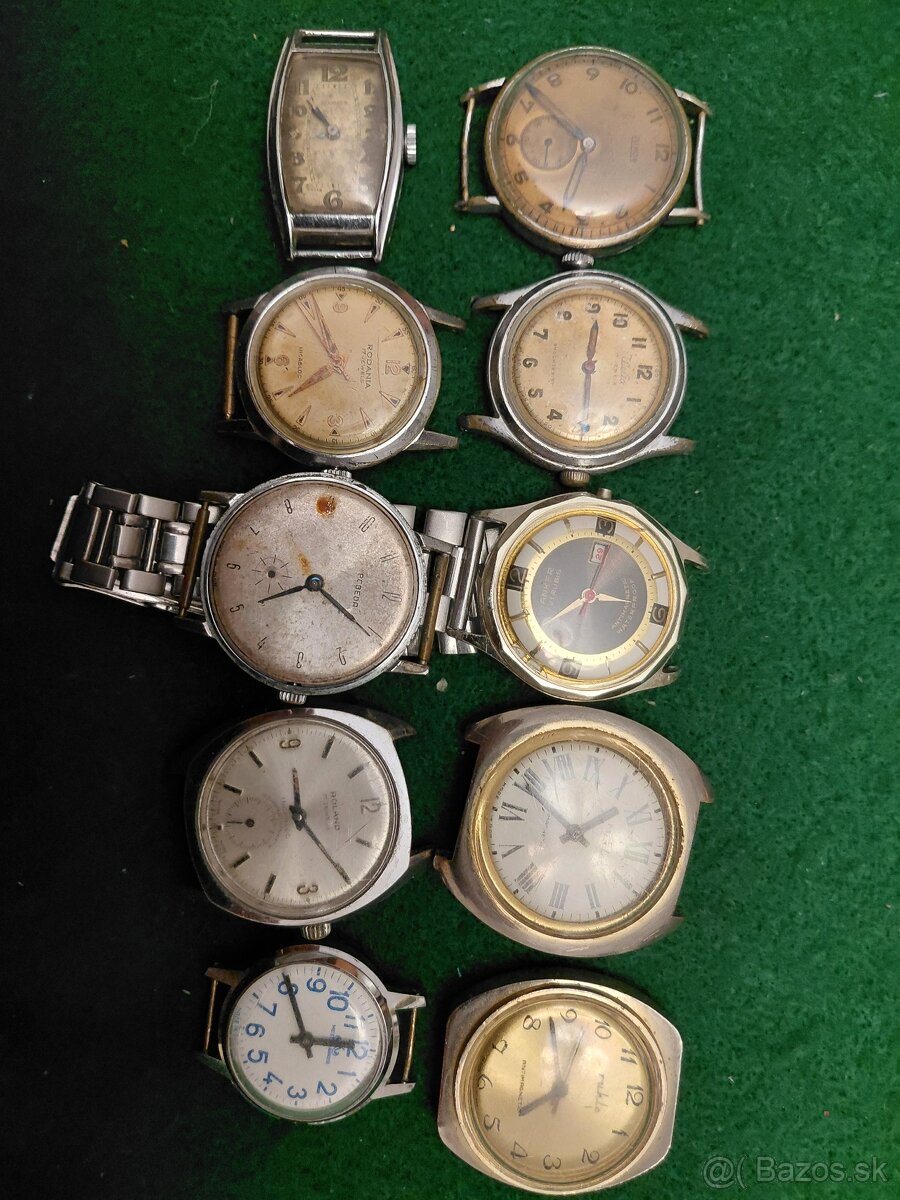 10 x ROZNE HODINKY NA OPRAVU 150EU
