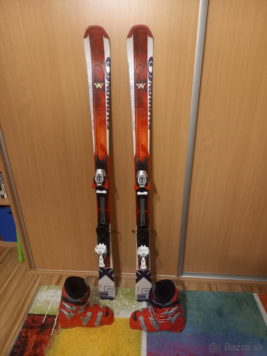 Predám dámske/juniorské lyže a lyžiarky zn. Salomon