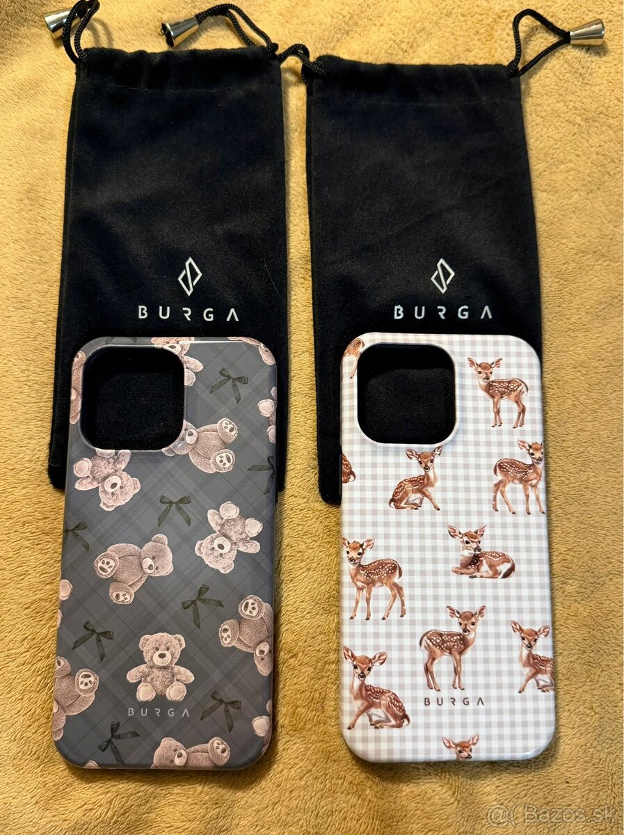 Originál obaly BURGA / iPhone 15 Pro Max
