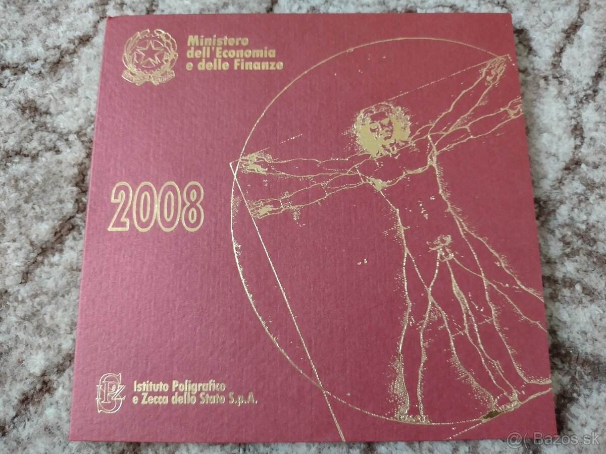 Euromince sada Taliansko 2008